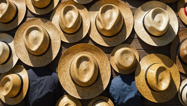 Les chapeaux de paille pour homme : style et fraîcheur estivale